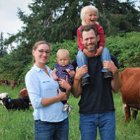 the Frederickson’s of One Straw Ranch, Chimacum