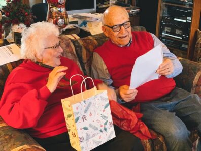 Duane and Arleen Stowe, Christmas 2019