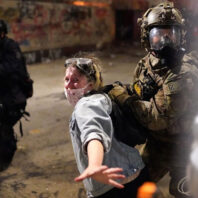 2020 Black Lives Matter protest in Portland, Oregon - Photo Nathan Howard