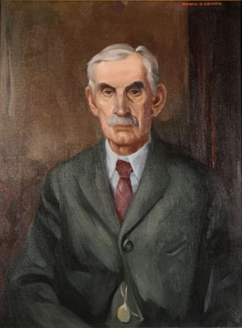 Oliver Clive Hall painting by Worth D. Griffin