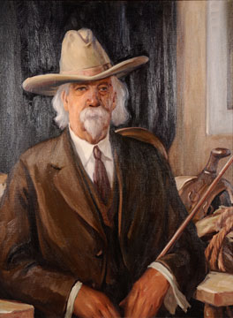 Felix Warren painting by Worth D. Griffin