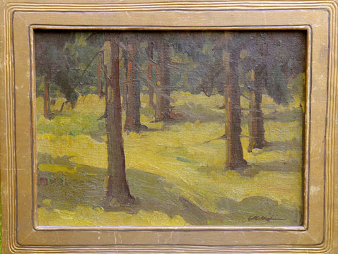 Worth D. Griffin painting