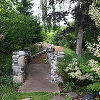Greenbank Farm native plant garden path