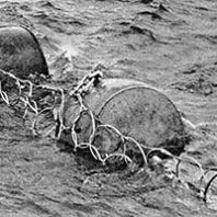 Buoys with anti-torpedo net