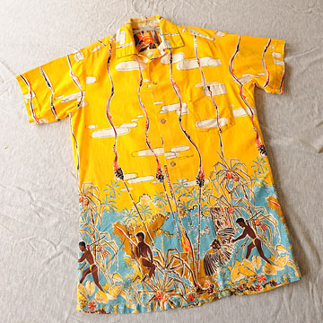Hawaiian shirt by Shaheen, 1950s