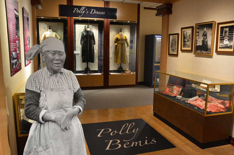 Polly Bemis exhibit in the Historical Museum at St. Gertrude, Idaho