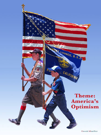 Derek Mueller Piedmont Post Boy Scout artwork