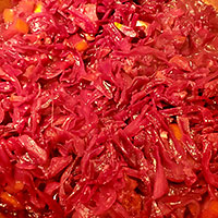 Red Cabbage Braised with Apples