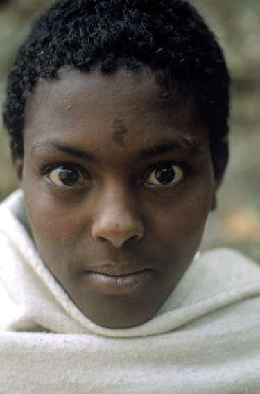 A young Ethiopian woman