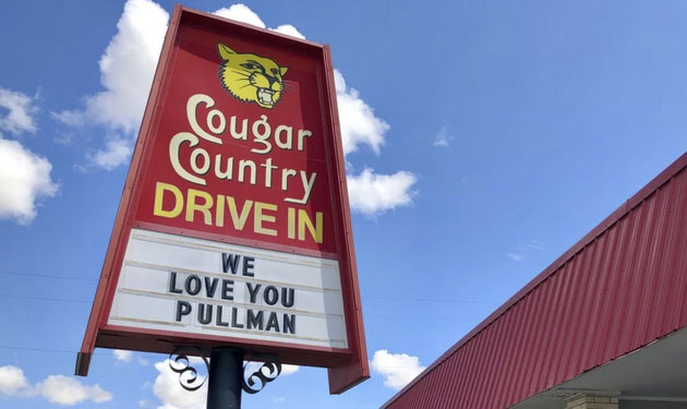Cougar Country Drive-In in Pullman, Washington