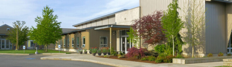 Building at WSU's Northwestern Washington Research and Extension Center