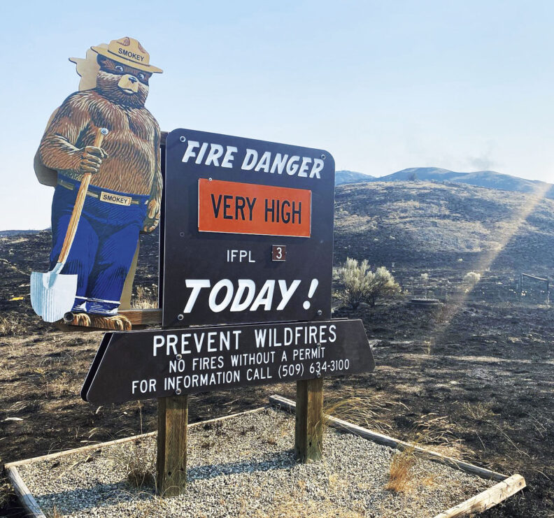 after the 2021 Nespelem fire