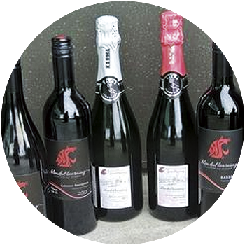 Blended Learning wine bottles