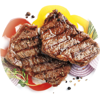 Grilled steaks made with WSU beef