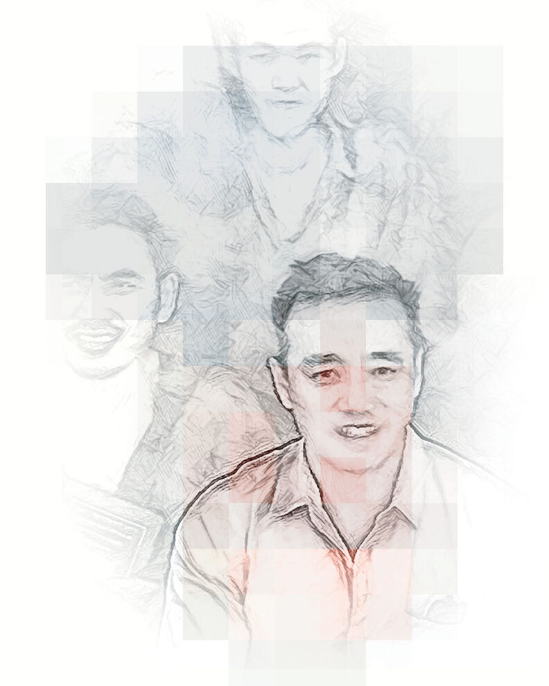 Illustration of physician and researcher Tenzin Namdul