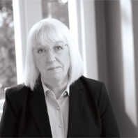 Closeup profile of US Senator Patty Murray of Washington state