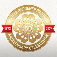 50-year Master Gardeners emblem