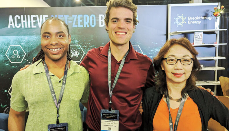 Aaron Fitzgerald, Kristian Gubsch and Jane Zhang
