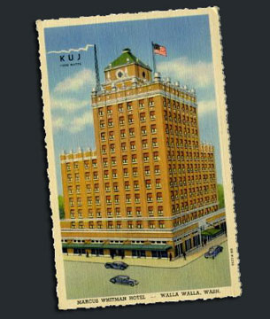 Marcus Whitman Hotel, Walla Walla