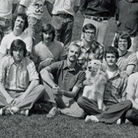 1975 WSU crew team detail—Bob Appleyard