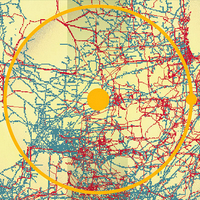 hydrogen atom with energy grids