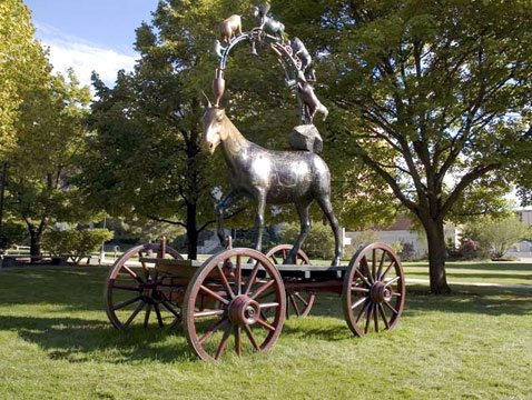 A World Beyond sculpture