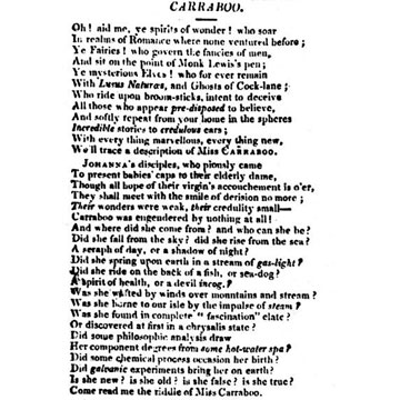 a writer for the <i>Bristol Mirror</i> who penned this poem in her honor