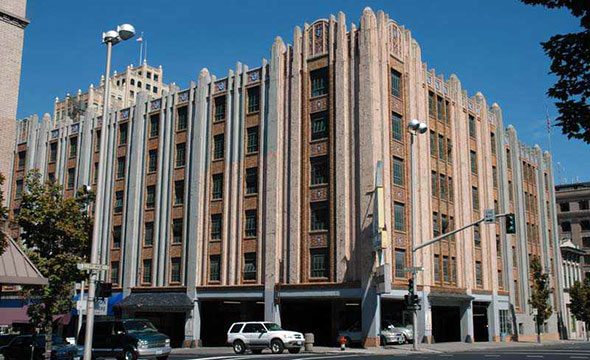 City Ramp Garage, 1st Avenue and Stevens Street