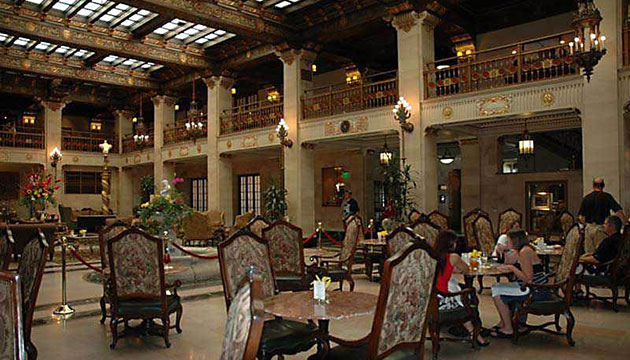 Lobby, Davenport Hotel