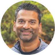 Profile head shot of Nanu Iyer