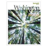 Cover of the Spring 2024 issue of Washington State Magazine
