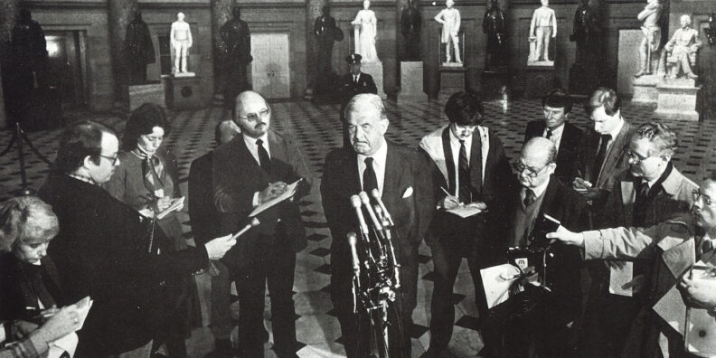 Tom Foley in US Capitol