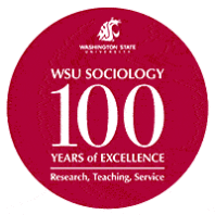 WSU Sociology 100 years of excellence logo