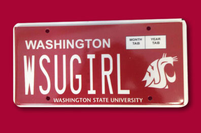 WSUGIRL license plate