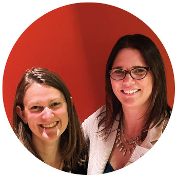 Closeups of Raven Weaver and Cory Bolkan