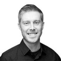 Black and white closeup of Eric Williams (Courtesy Populous)