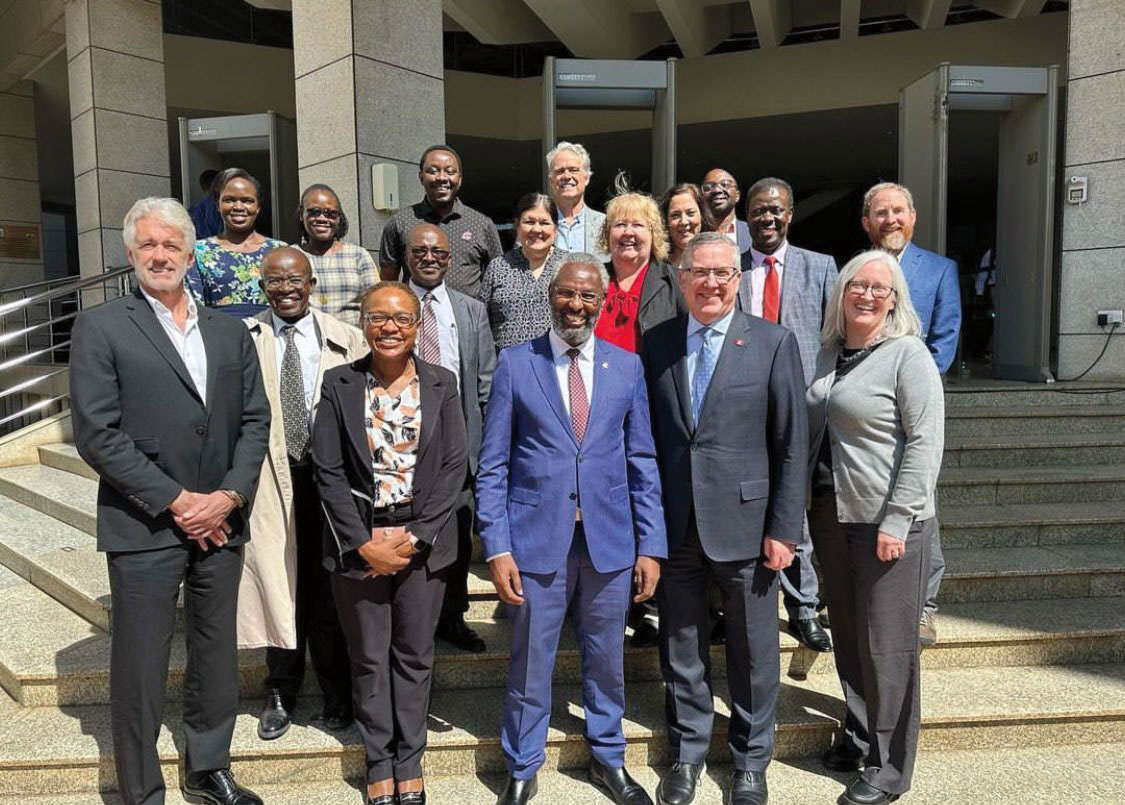 A group of academic leaders and researchers in Kenya