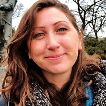 Closeup of Stephanie Seifert