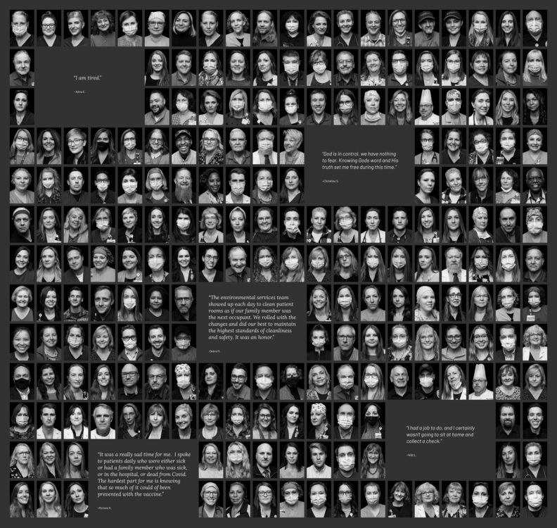 Project Portrait panel three