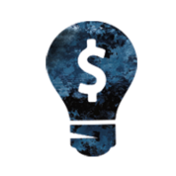 light bulb with dollar sign icon