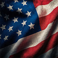 Thumbnail image of a waving United States flag, showing stars on a blue field and red-and-white stripes
