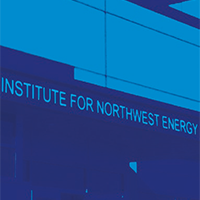 Institute for Northwest Energy building sign
