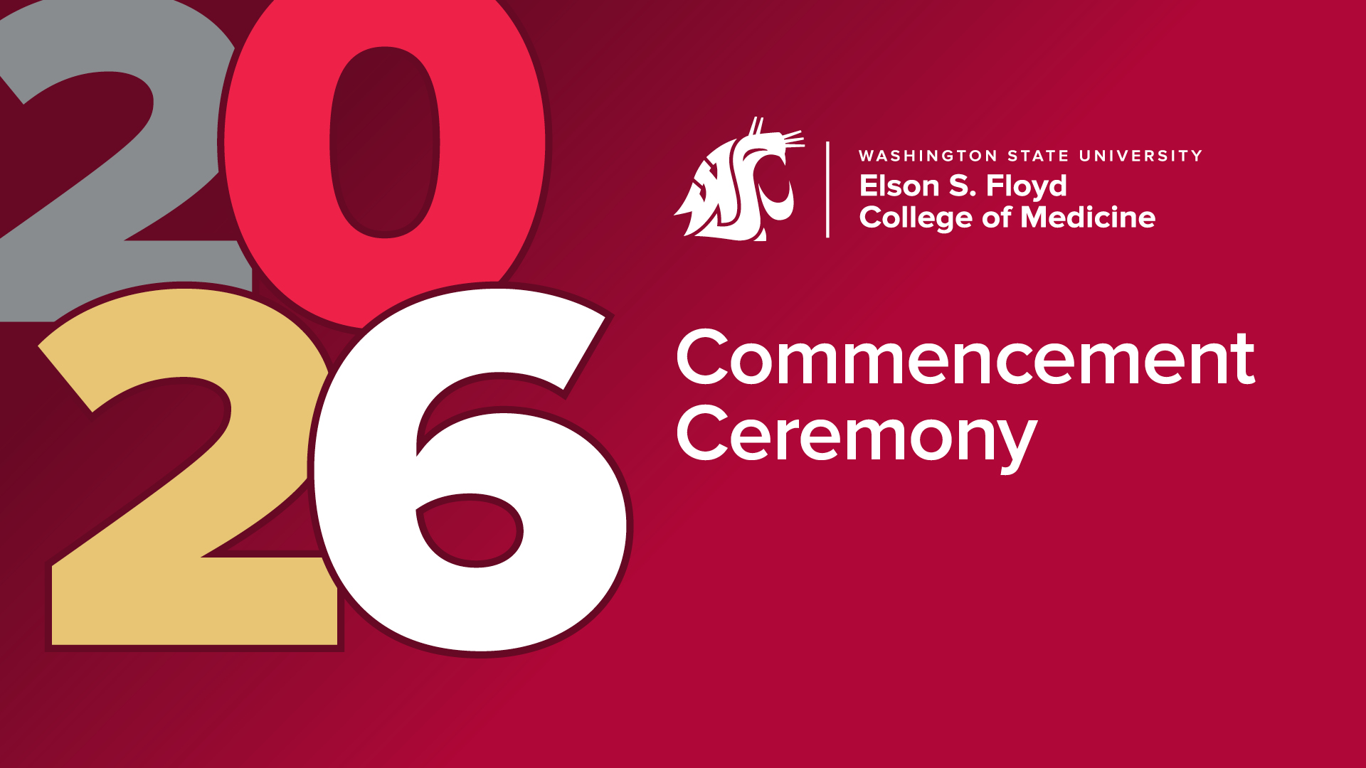 2026 Commencement Ceremony. 