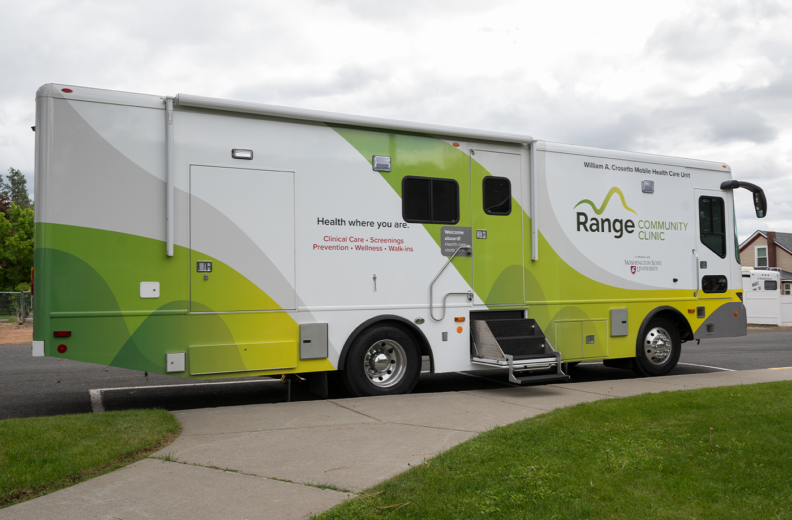 Range Community Clinic's mobile health unit