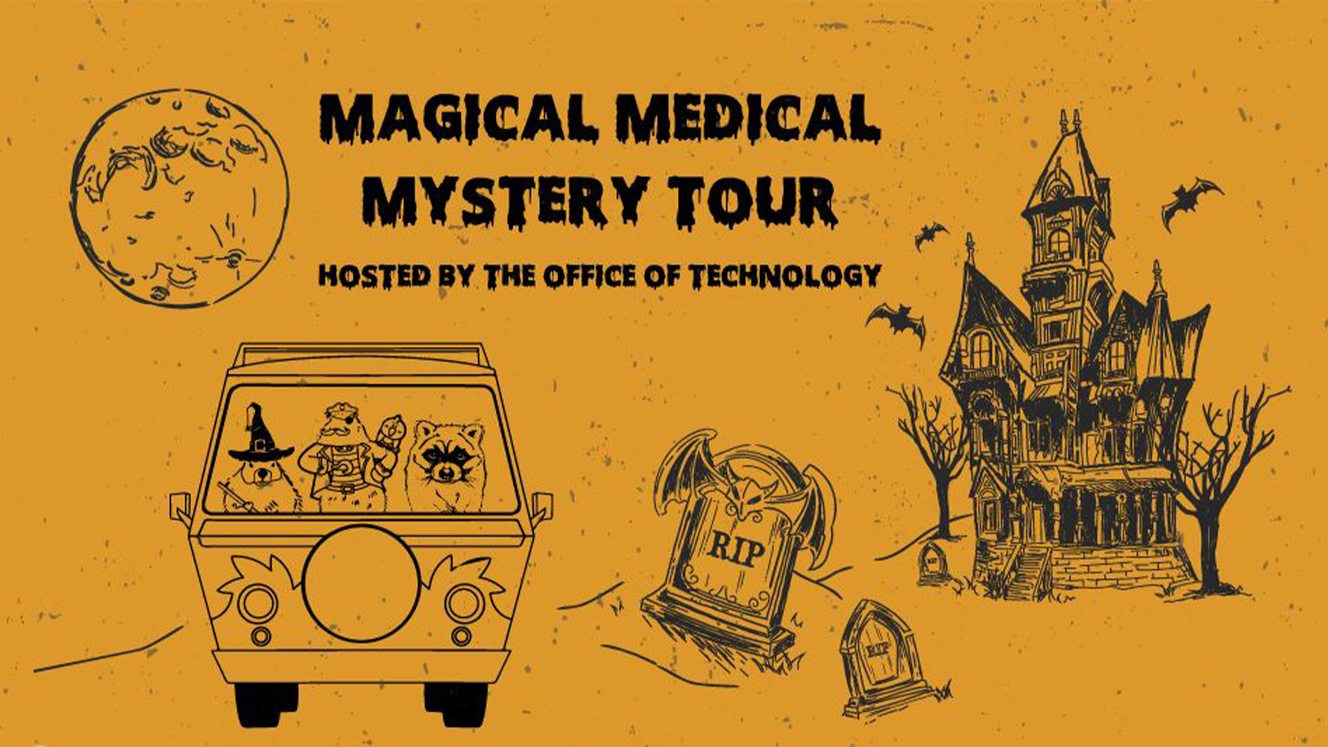 Medical Mystery Tour event promotion
