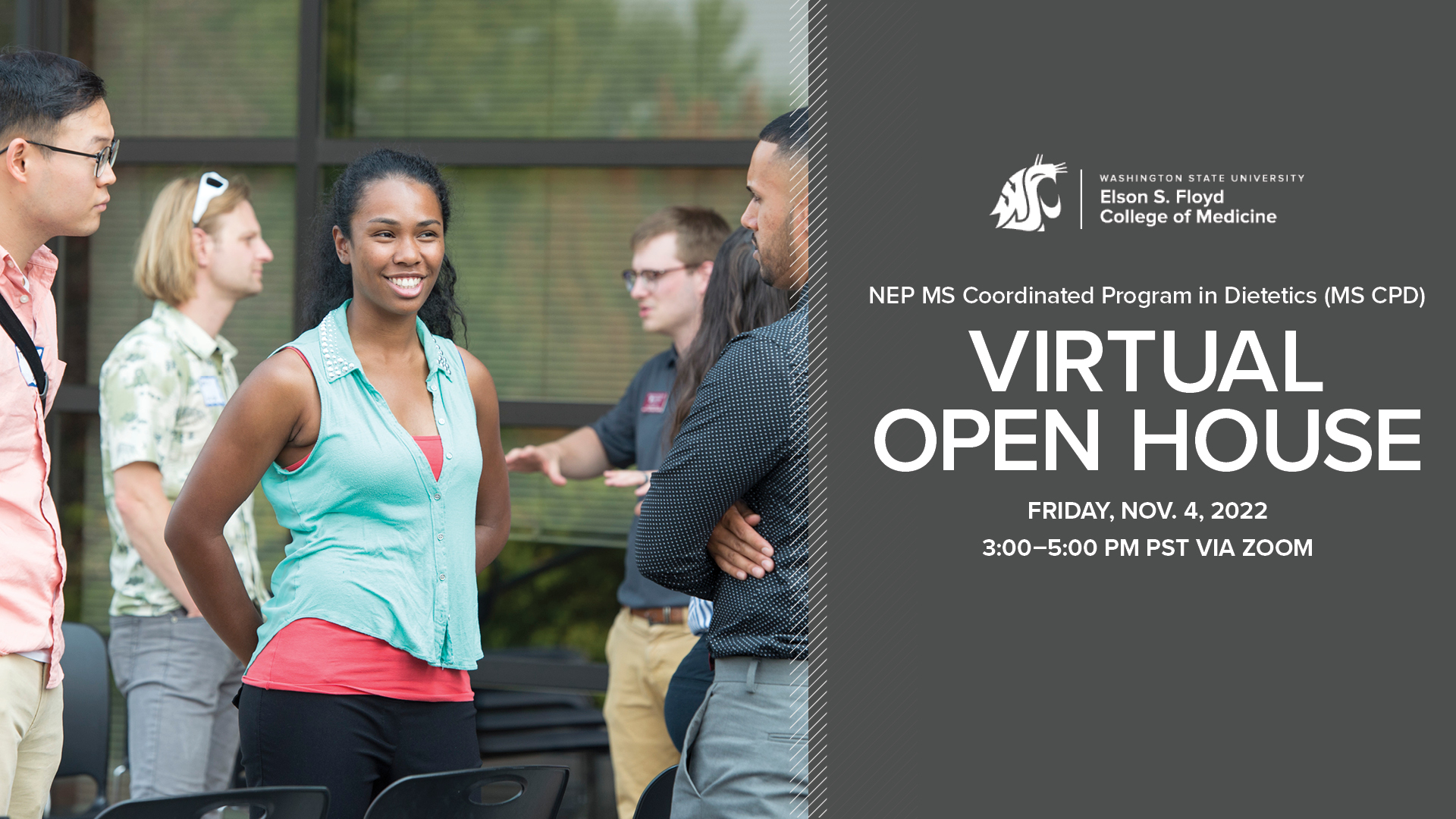 WSU NEP virtual Open House promotion