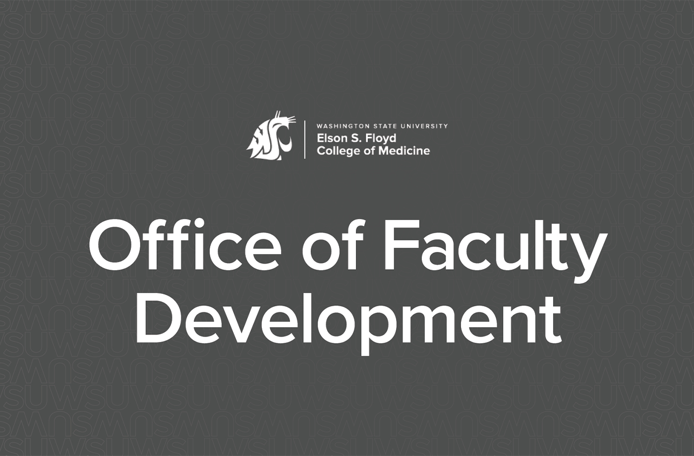 Faculty Development