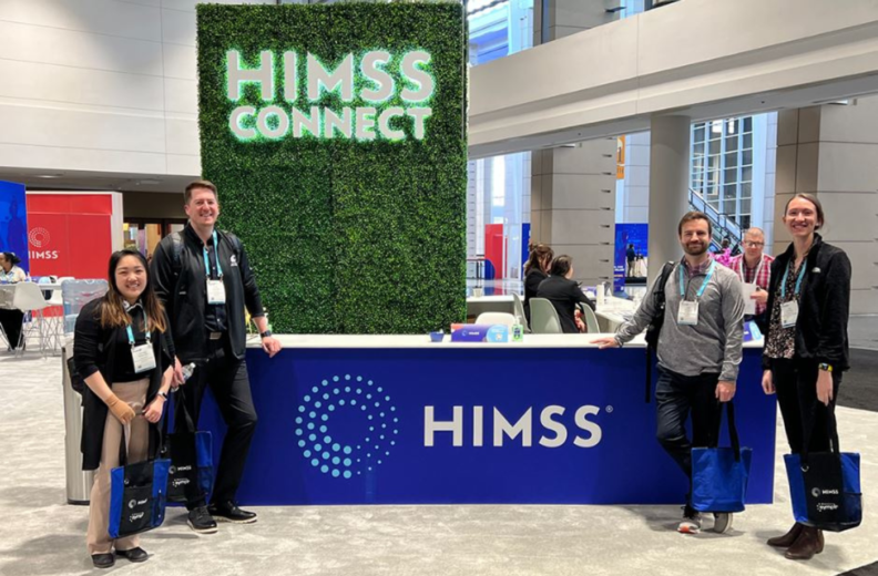 HIMSS Conference booth