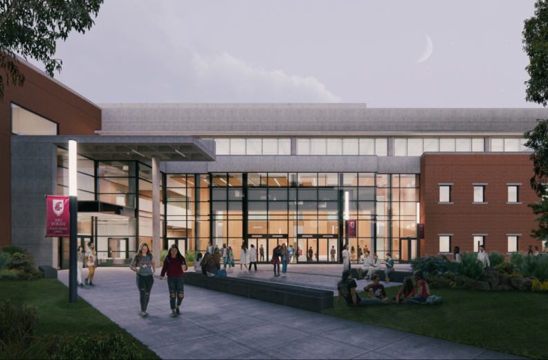 Rending of new Medicine Building