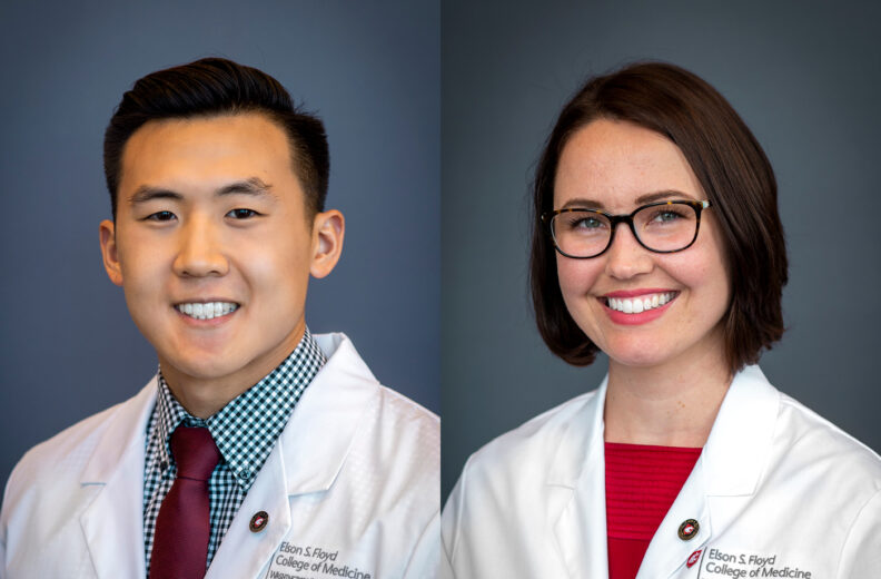 James Choe and Rachel Kudrna